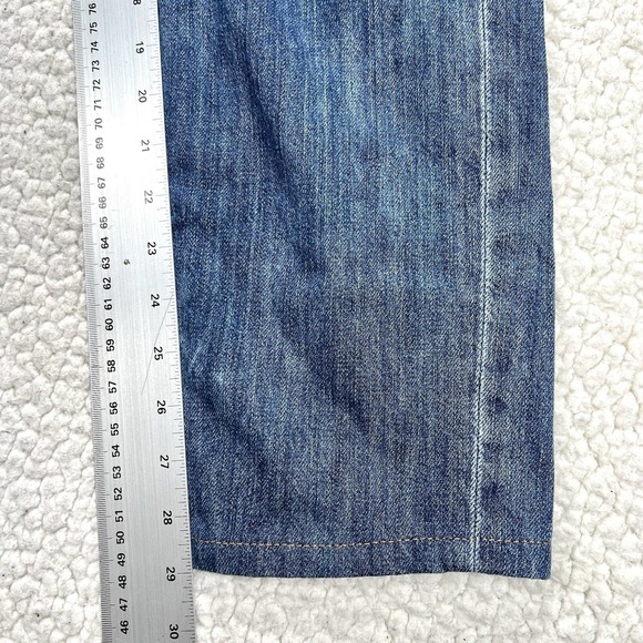 7 For All Mankind Paxtyn Men's Jeans 31x29 Slim Skinny Distressed Denim Grunge - Picture 13 of 15